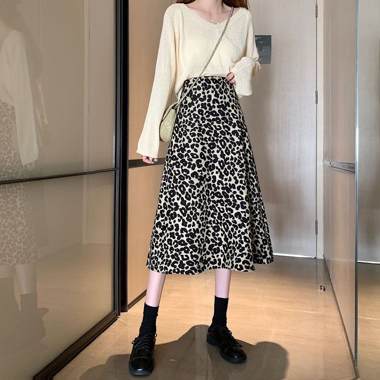 Title 4, Leopard Print Skirt Women