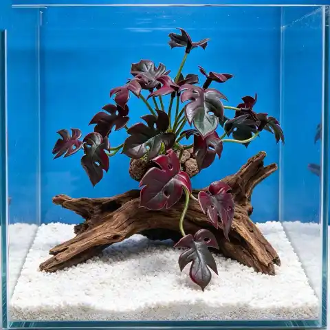 Home Decor Fish Tank Landscaping Plant Ornament