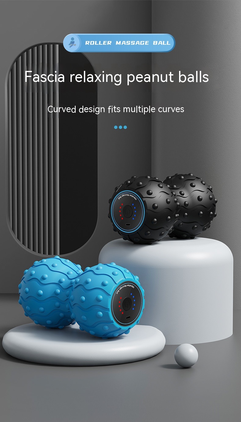 Peanut Massage Ball Shoulder And Neck Muscle Running Relaxation Massage Ball Foot Leg Fitness 31