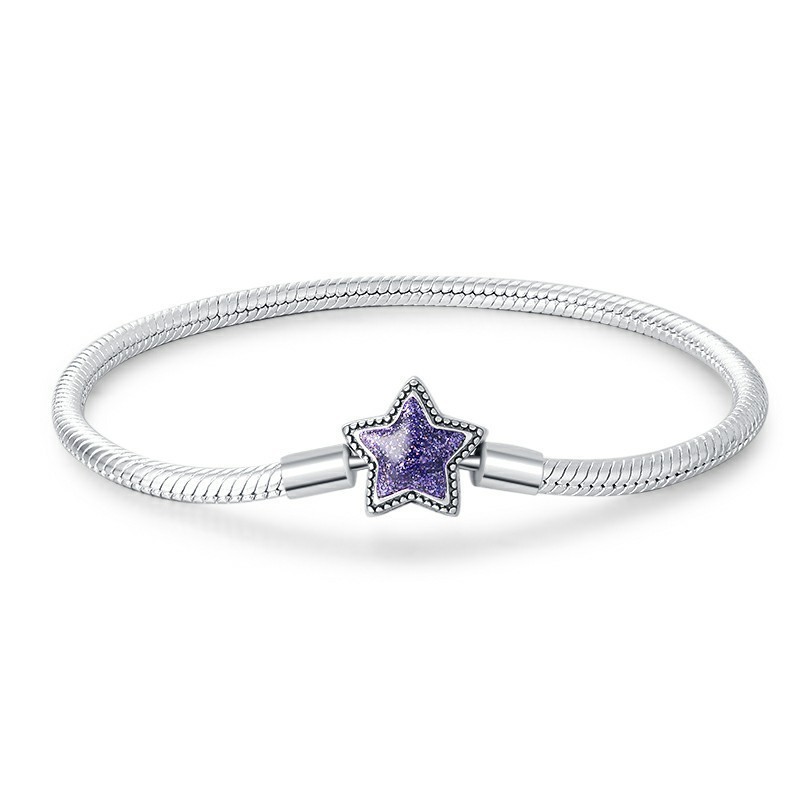Europe And America Creative Women's Love Star Zircon Bracelet