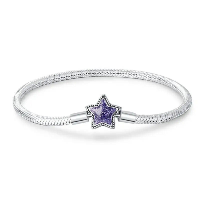 Europe And America Creative Women's Love Star Zircon Bracelet