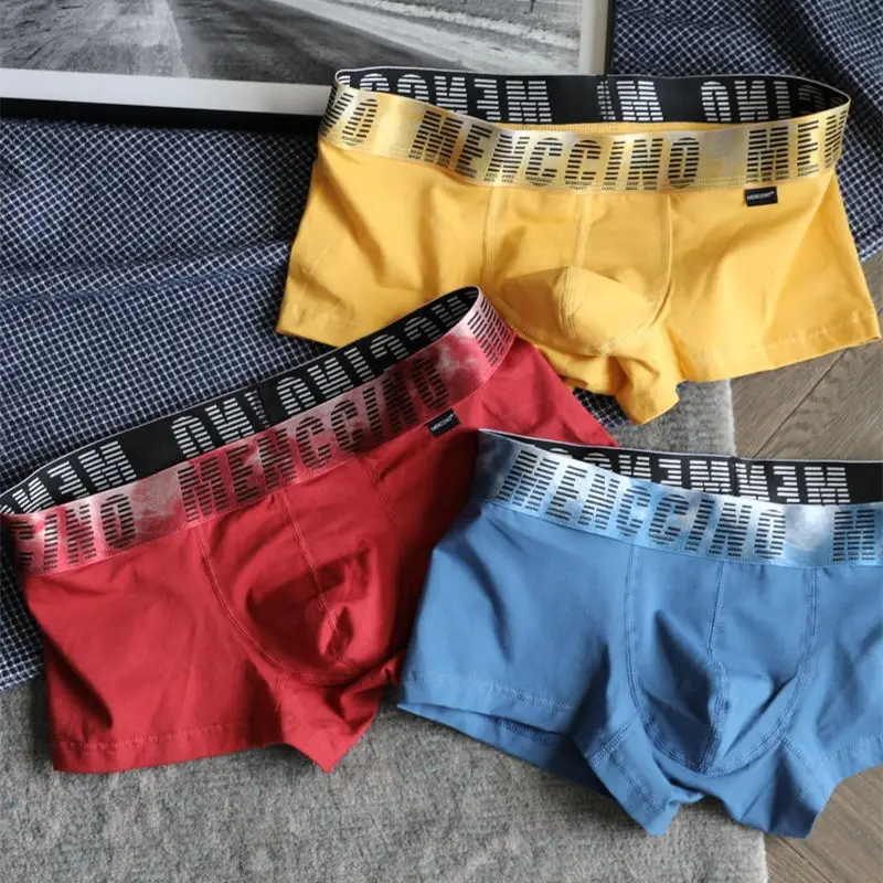 Cotton Low Waist Tight U Convex Sexy