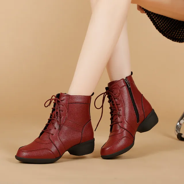 Modern Dance Shoe Women's Four Seasons Single Wine - Shop at LoveMi