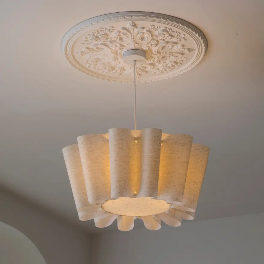 Vintage Cream Chandelier At The Hat Art