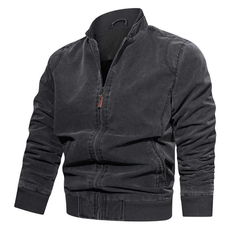 Winter Men's Young And Middle-aged Jacket Men's Pure Cotton Coat Leisure Cargo Plus Size Jacket