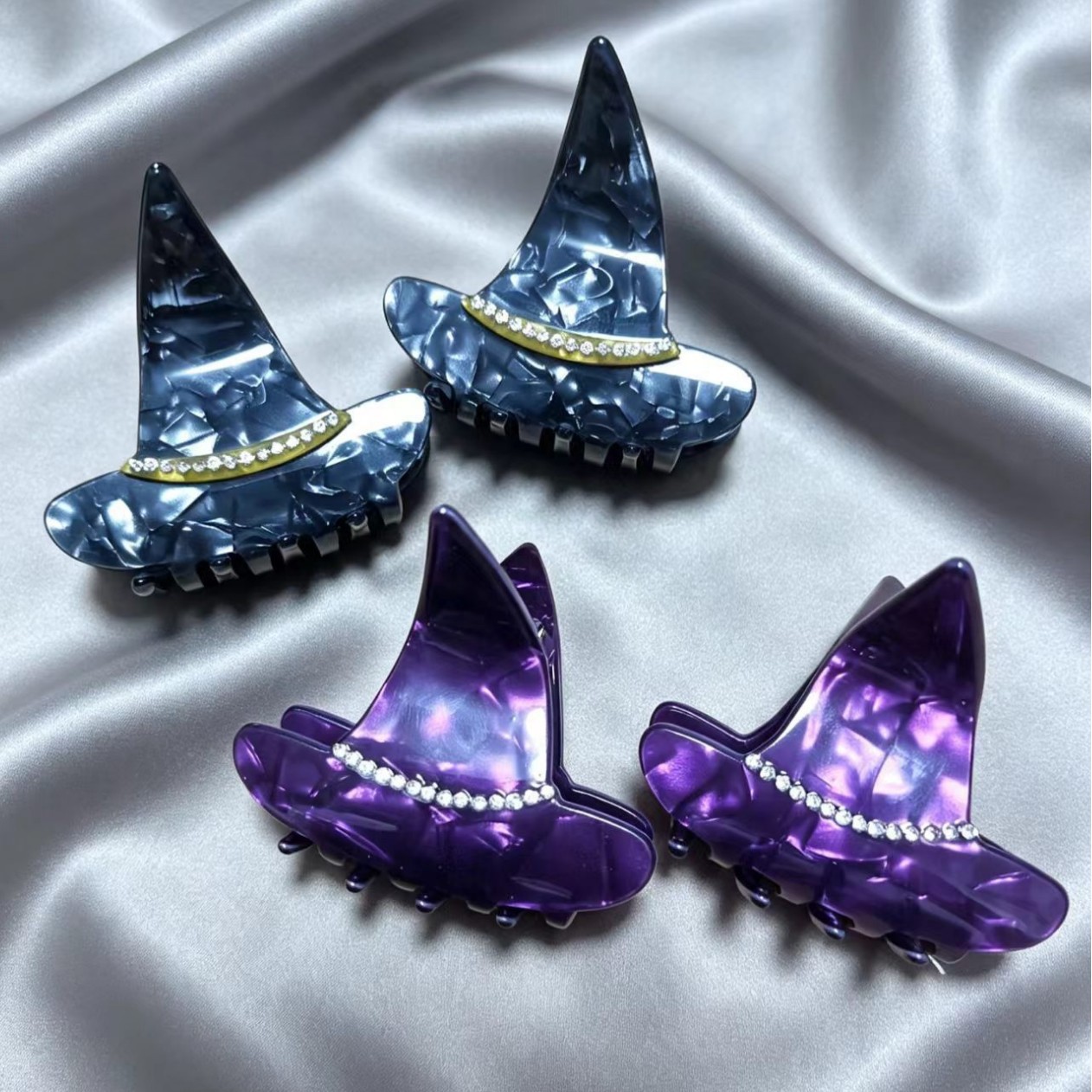Halloween Witch High-End Minimalist Elegant Shark Clip