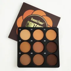 9 Colors Dark Matte Waterproof Long-lasting Natural Makeup Palette - 9 Colors - View 1