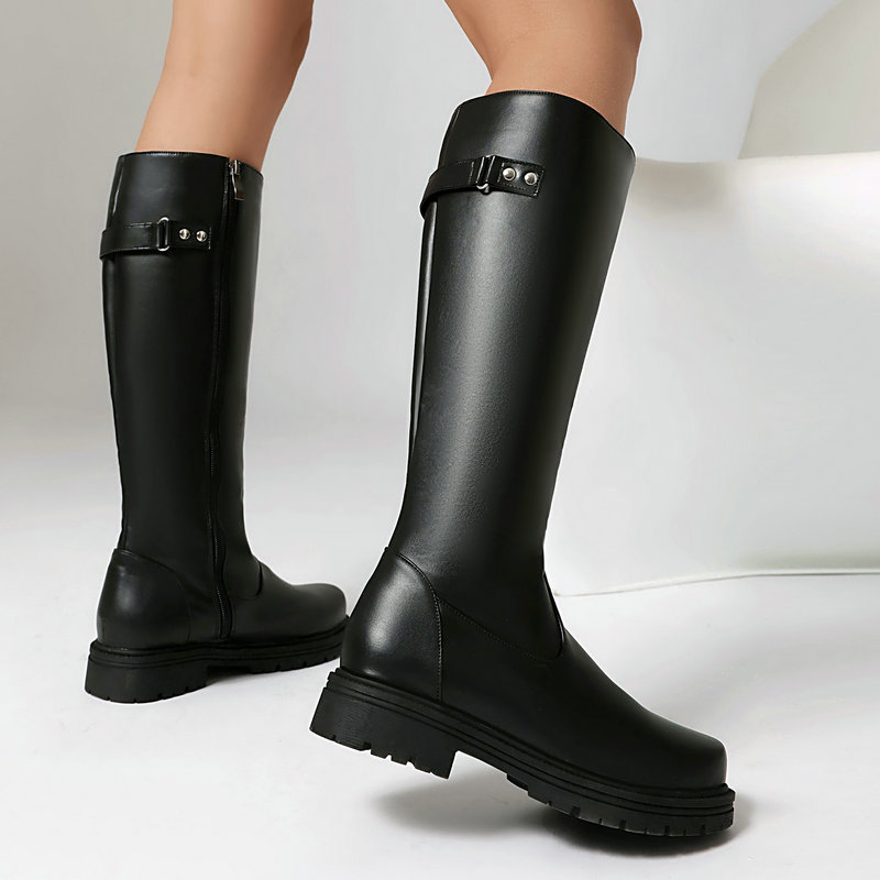 Women’s Retro British-Style Riding Boots
