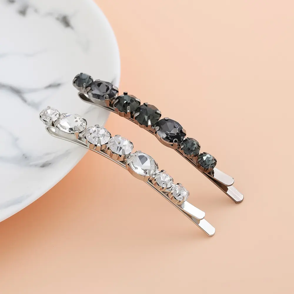 Celebrity All-match Hair Accessories Light Luxury Diamond-embedded Bangs Shredded