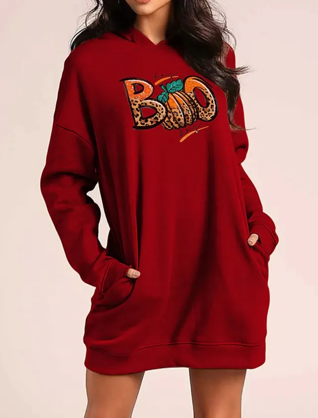 Fashion 3D Printing Female Long Sweater 1 Cotton Fabric M - Shop at LoveMi