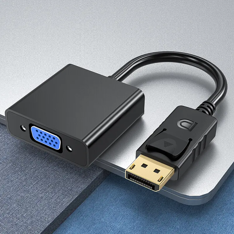 DP to VGA Graphics Card Adapter Cable