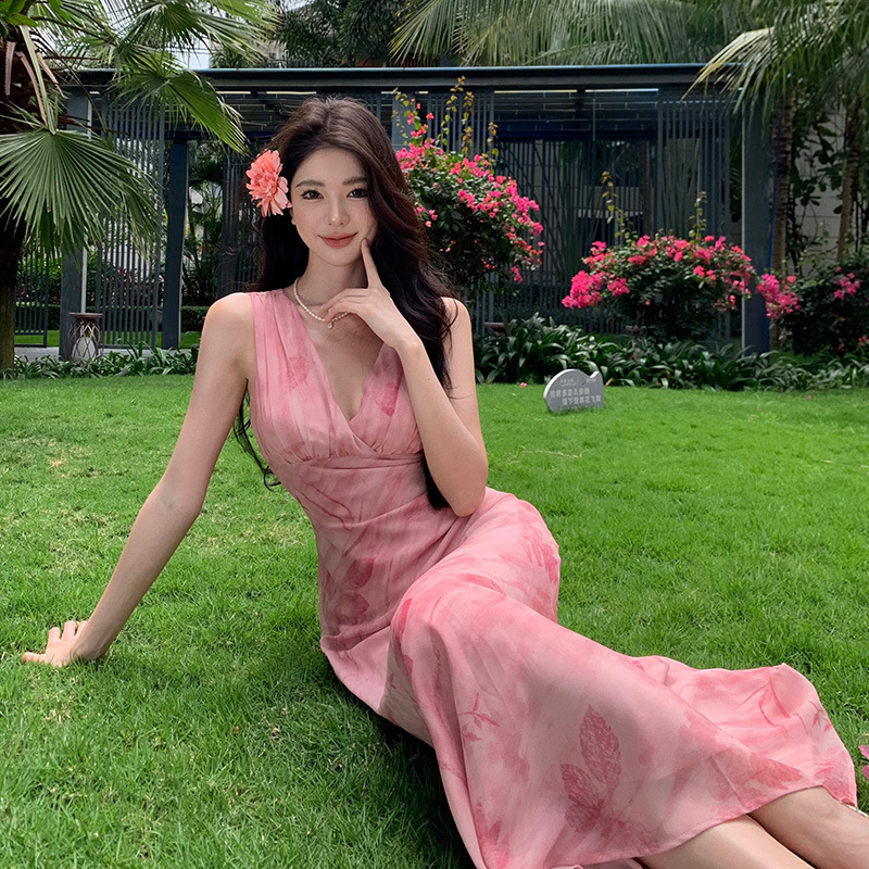 French Fashion Personalized And Slim-looking Dress