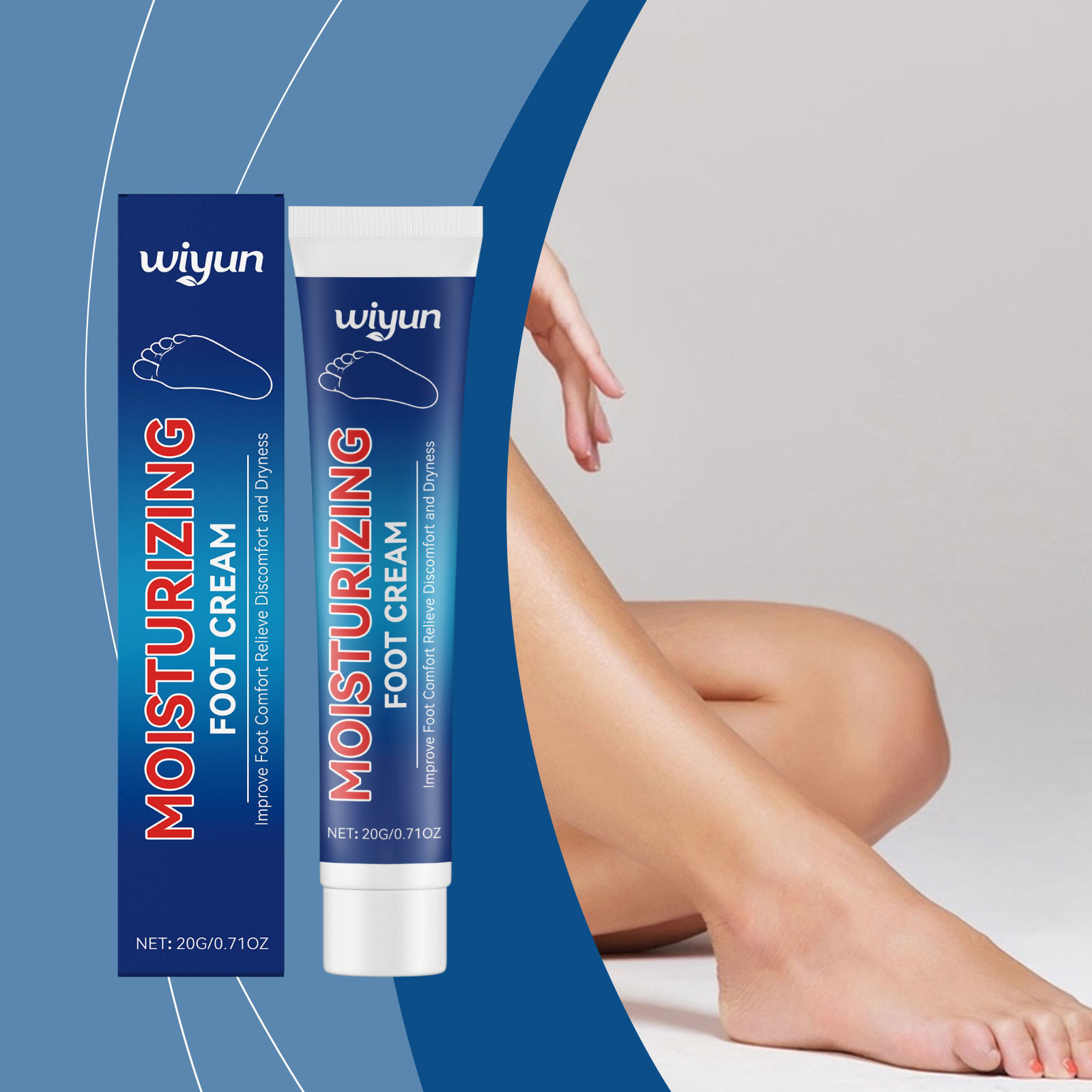 Soothing And Moisturizing Foot Cream