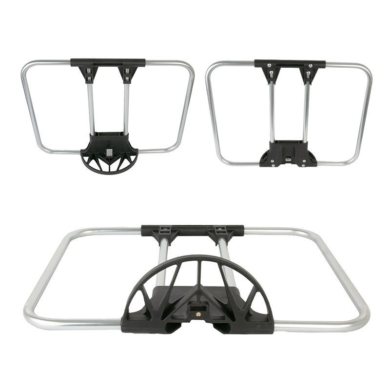 Front Rack For Folding Bikes Used As A Backpack Holder