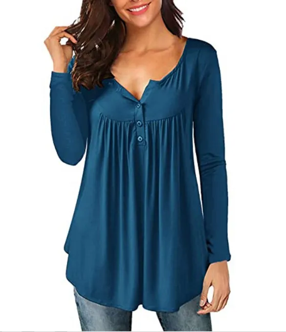 Women's Printed Plus Size Deep V Pullover T shirt Rs12081356 - Shop at LoveMi