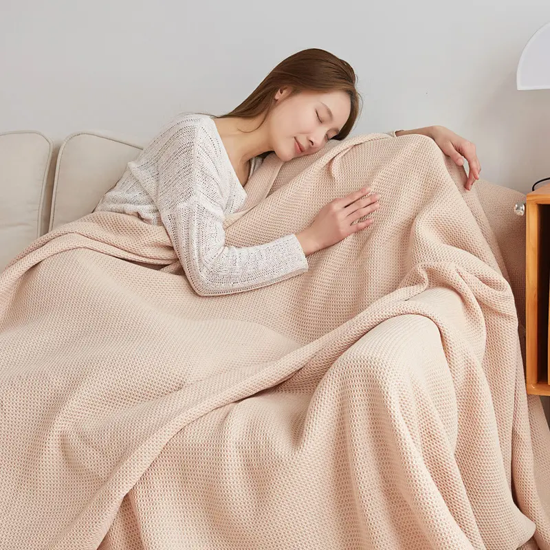 Cotton Honeycomb Towel Quilt Single Double Nap