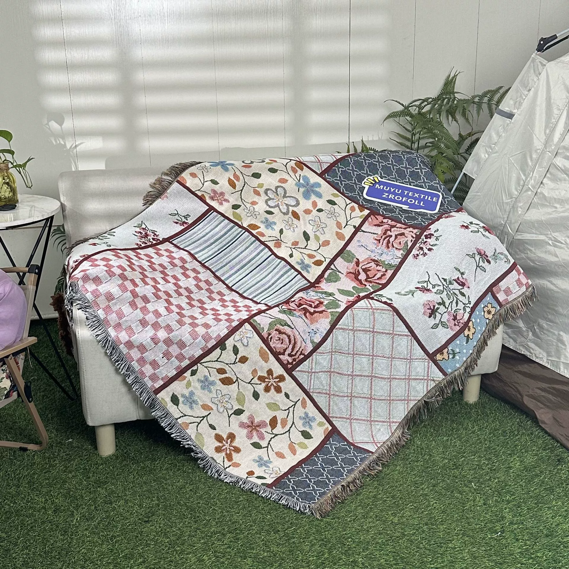 Cotton Throw Blanket, picture 11 of 12