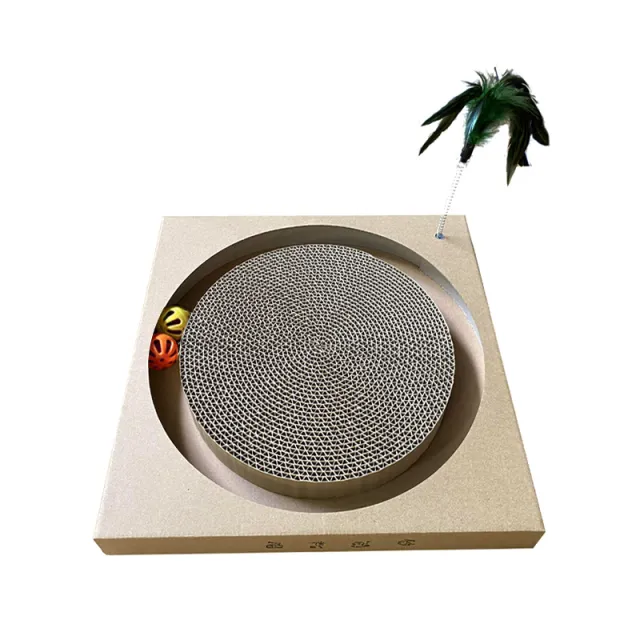 Pet Cat Toy Corrugated Paper Grinding Claw Board Type C Small Size - Shop at LoveMi