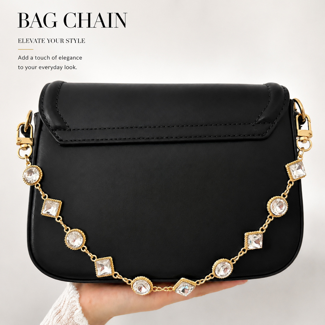 Fashionable Versatil And Sophisticated Alloy Bag Chain