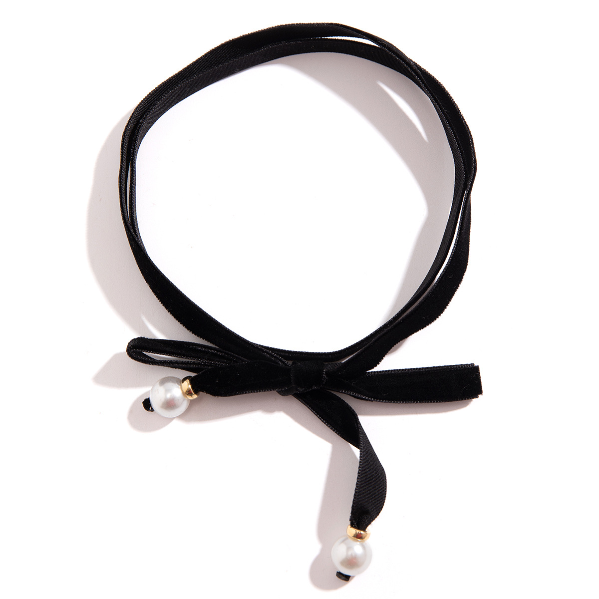 طوق ربطة عنق طويل بسيط بتصميم عقد من الفلانيل الأوروبي والأمريكي