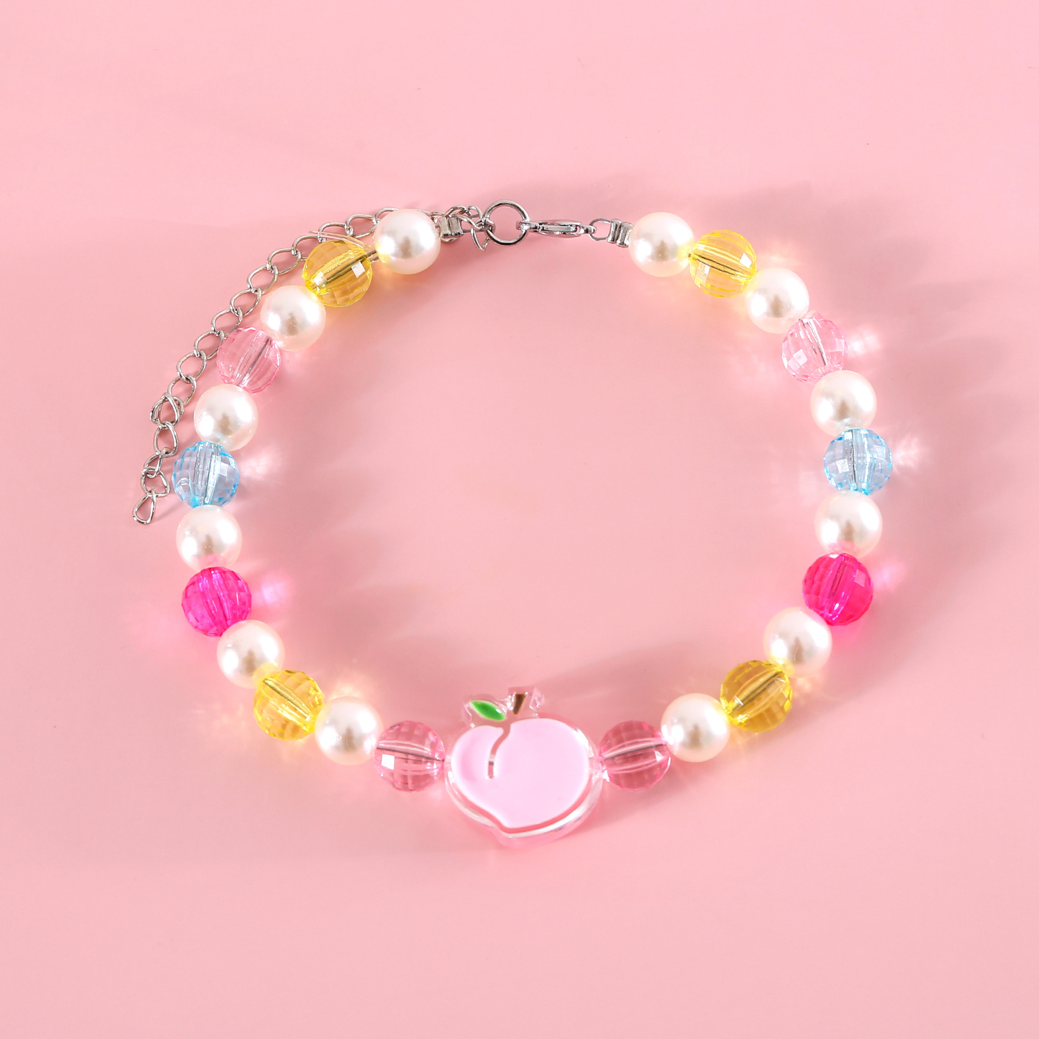 Colorful Beads Peach