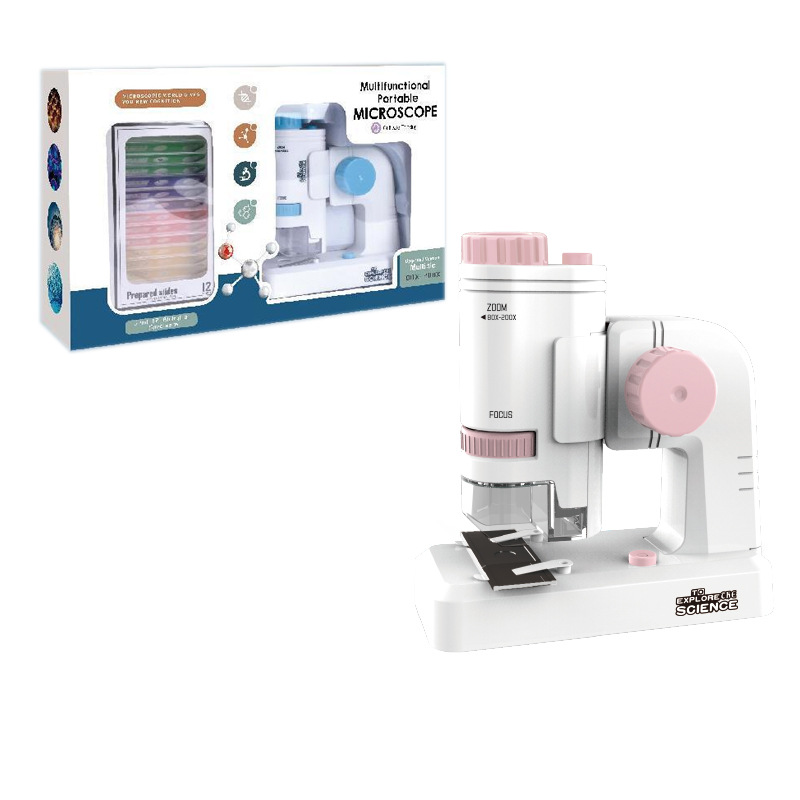 8607 Microscope English Pink