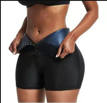 Semi-coated Women's Waist Fitness Hip-lift And Belly Shaping Yoga Pants