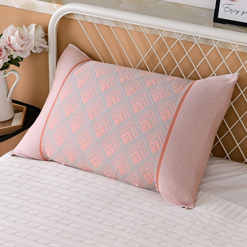 Tencel Pillowcase With Snap Buttons Magic Pillow Cover Gauze Towel