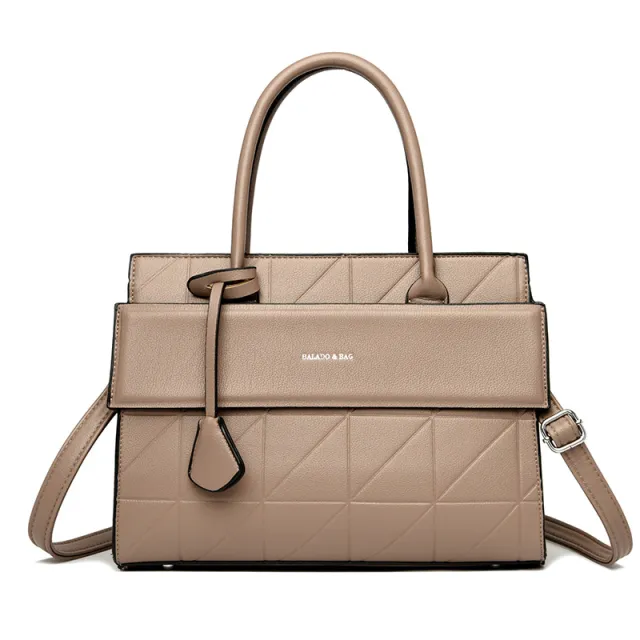 Fashion Women's Large Capacity Portable Tote Bag Camel - Shop at LoveMi