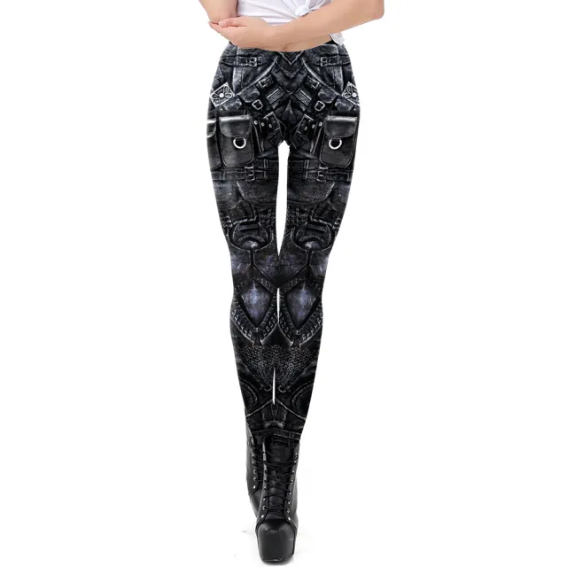Punk Sexy Casual Stretch Leggings Kdk2170 - Shop at LoveMi