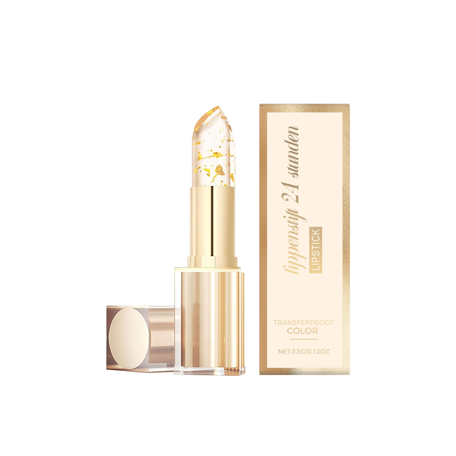 Gold-Leaf Temperature-Responsive Moisturizing Lipstick For Daily Care 3