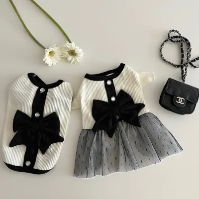 Pet Dog Princess Dress Small Dog Summer Thin Clothes Vest