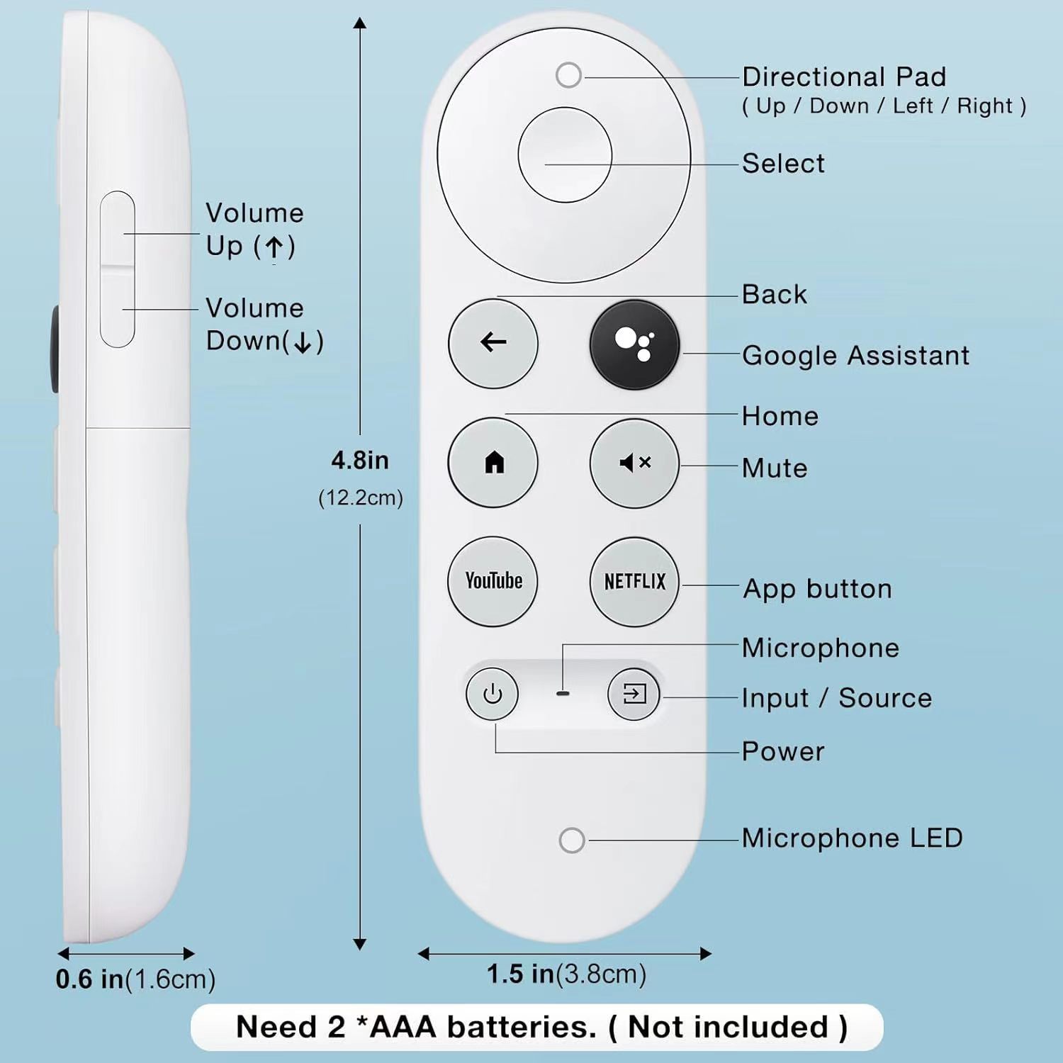 Title 3, Applicable To TV Bluetooth Voice Remote Control