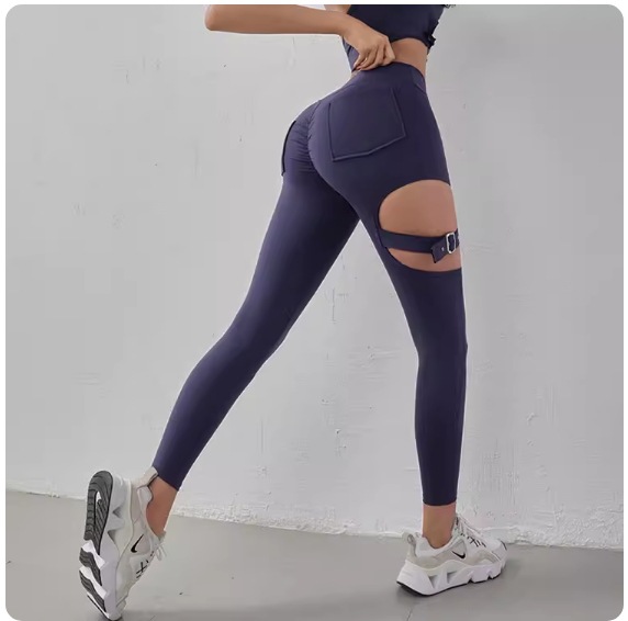 Title 2, Damen High Waist Sport Leggings mit Hüftlift fü...