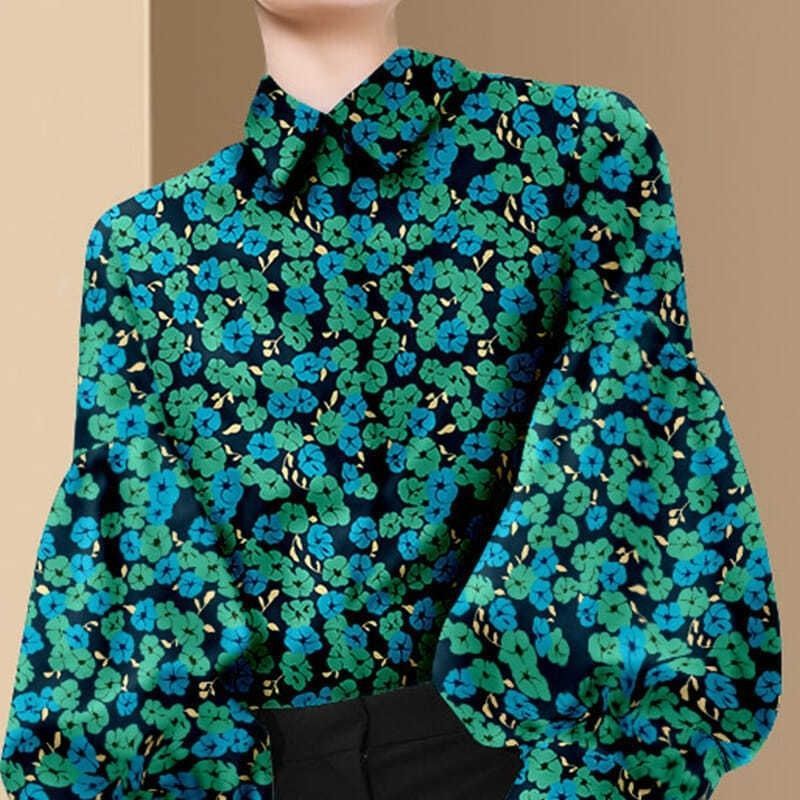 Title 4, Camisa floral para mujer Design Sense