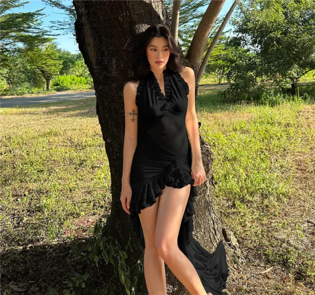 Spring Fashion Women's Clothing New Dress Black - Shop at LoveMi