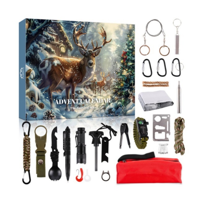 Title 1, Kerst Outdoor Tools Blind Box. Verras outdoorli...