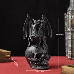 Dragon Statue Candlestick Resin Craft Decoration Ornaments - By23061 Not Candlestick - View 1