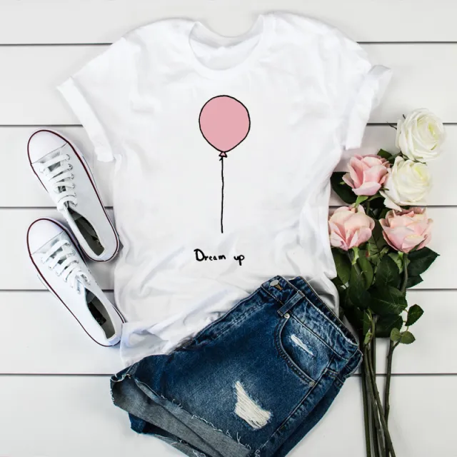 Women's Short sleeved Loose T shirt Plus Size Top P2665 19 - Shop at LoveMi