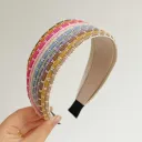 Beige Wide Brim Hair Band