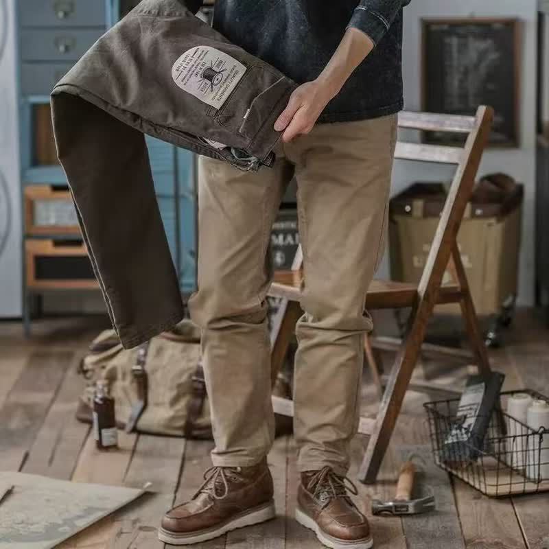 Men's Fashionable Artistic Versatile Simple Casual Pants