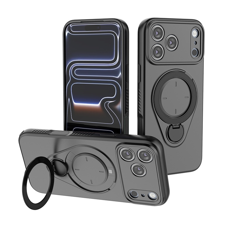 Magnetic Skin Feel Bracket Drop Proof Phone Case 3