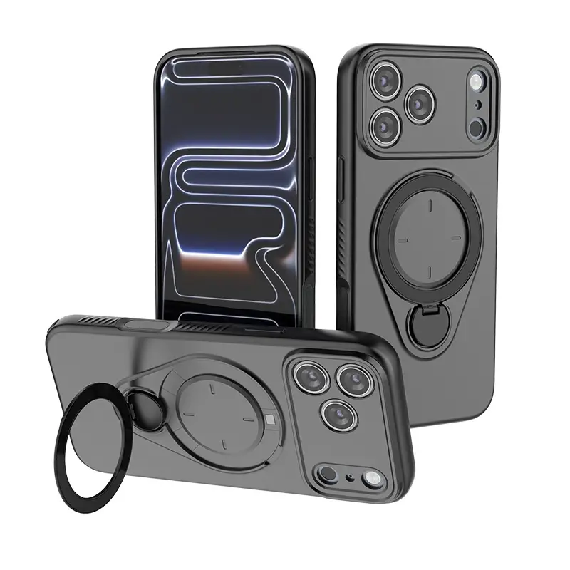 Magnetic Skin Feel Bracket Drop Proof Phone Case