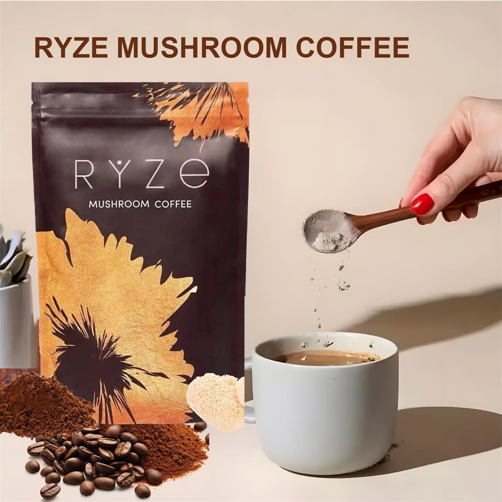 Title 6, Mushroom Ground Coffee Sucrose-free Low Fat Coffee