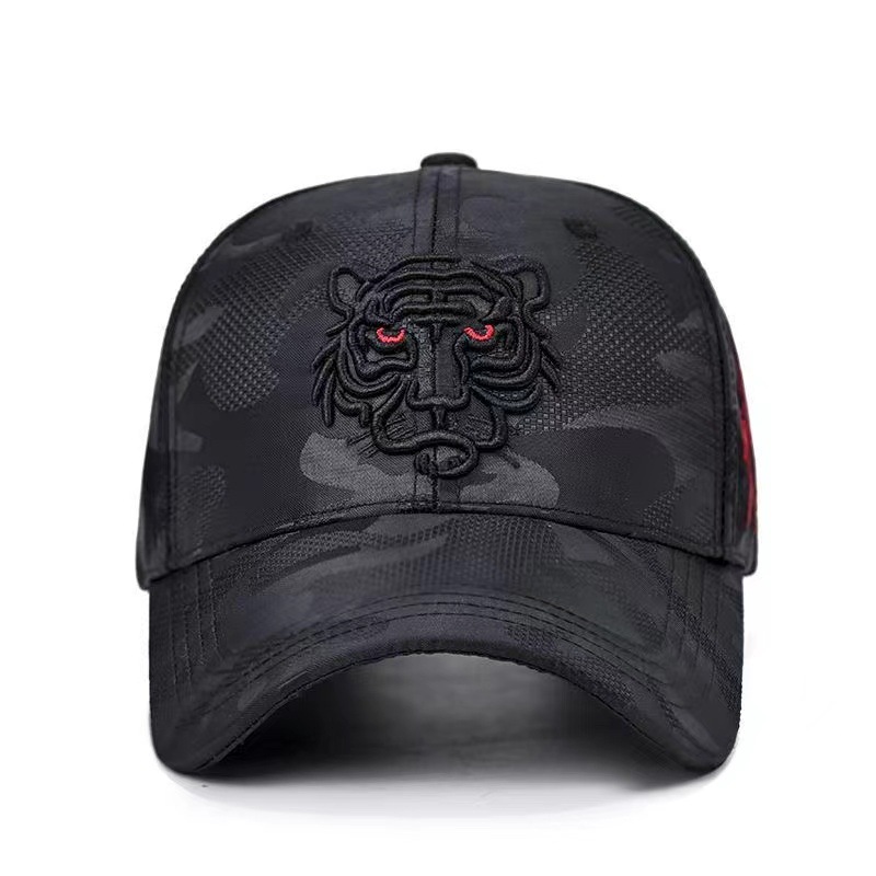 Title 5, Tiger Head Mens Baseball Cap Sporty style with...