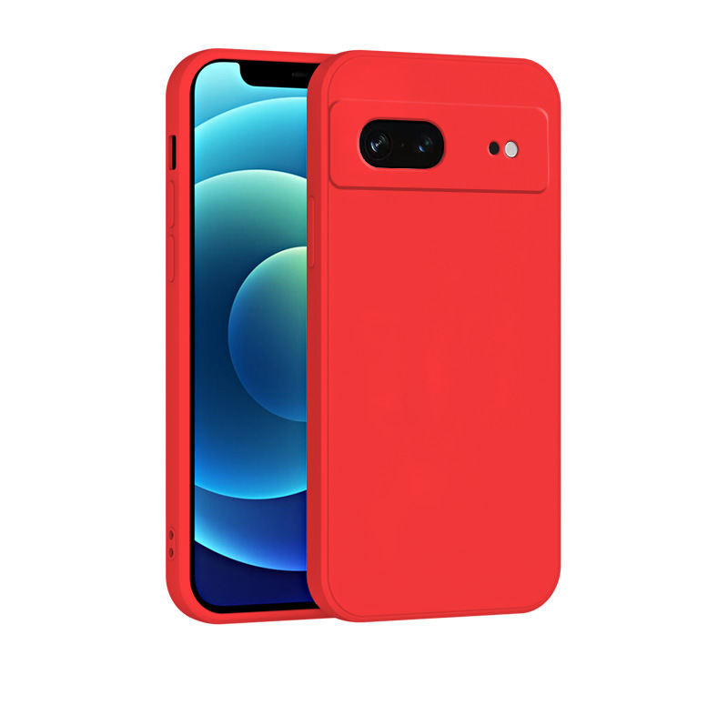 Straight-edged Silicone Pixel 10 Pro Phone Case