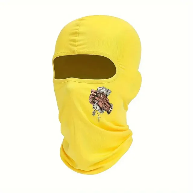 Outdoor Sun Block And Dustproof Riding Cap Advanced Yellow - Shop at LoveMi