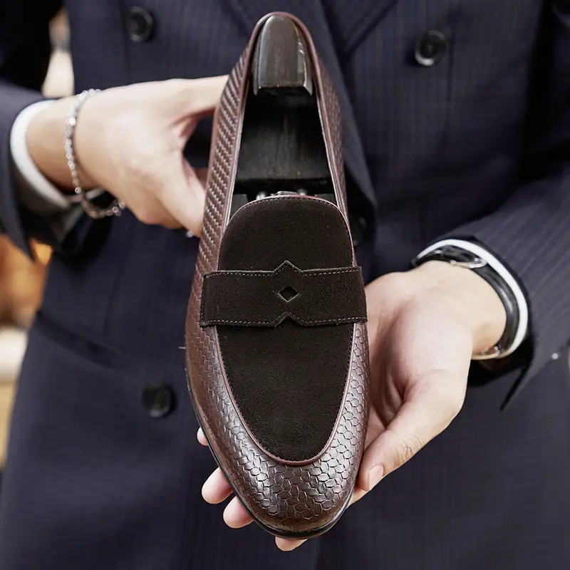 Men's Low-top Breathable Business Leather Shoes