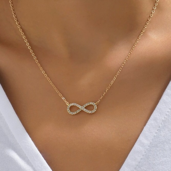 Stylish Simple And Versatile Pendant Girls' Necklace