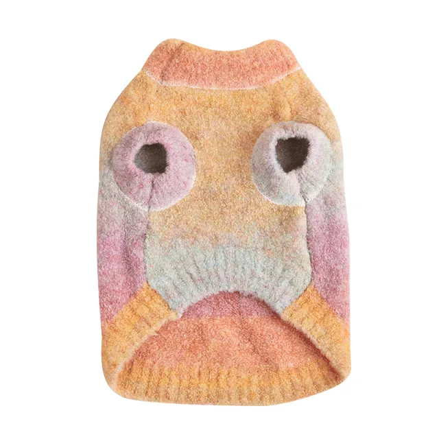 Soft Glutinous Rainbow Circle Dopamine Pet Sweater Style 2 - Shop at LoveMi